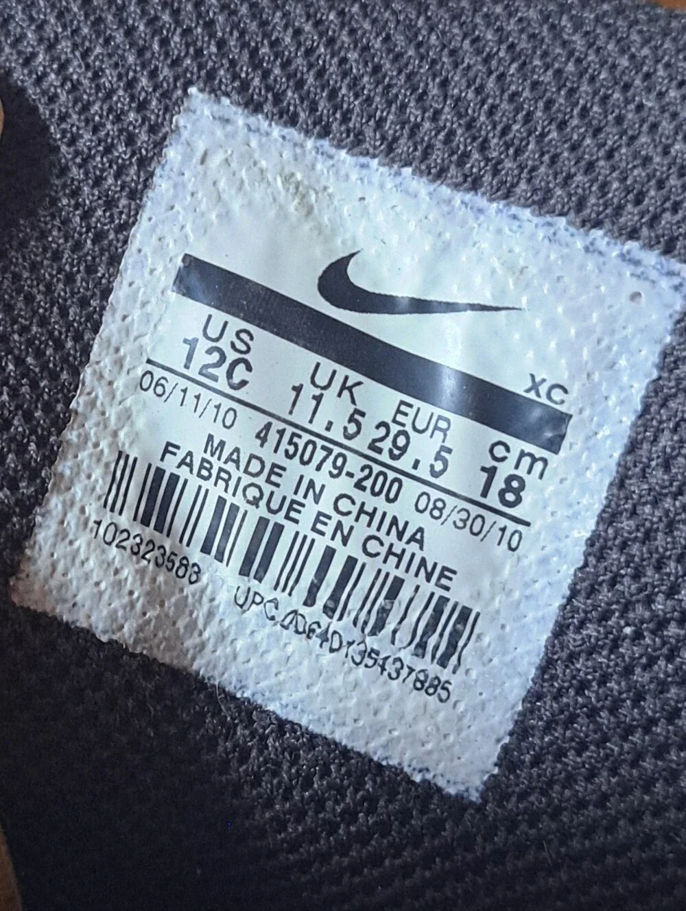 Nike ACG Woodside Waterproof Outdoor Boots Kids Size 12C Leather 415079-200